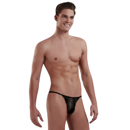 Мужские трусы стринги черные матовые  Doreanse 1326 SPACE BLACK