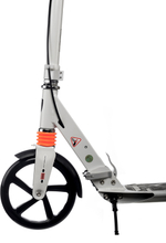 Городской самокат Urban Scooter Brake Original тм, 200 с ручным тормозом белый