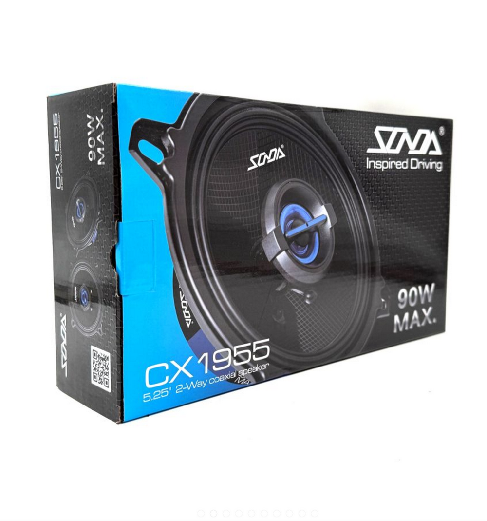 Автоколонки 13см. 2-Way 5.25" с сетками "комплект2шт" Sonda CX-1955
