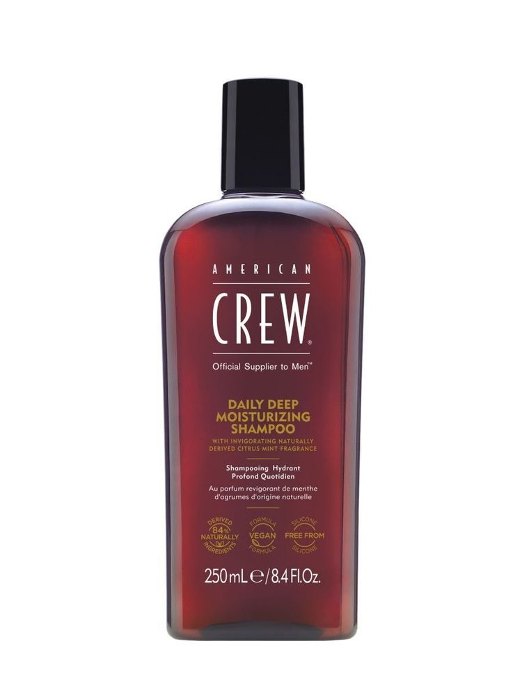 American Crew Daily Deep Moisturizing Shampoo Ежедневный увлажняющий шампунь, 250 мл