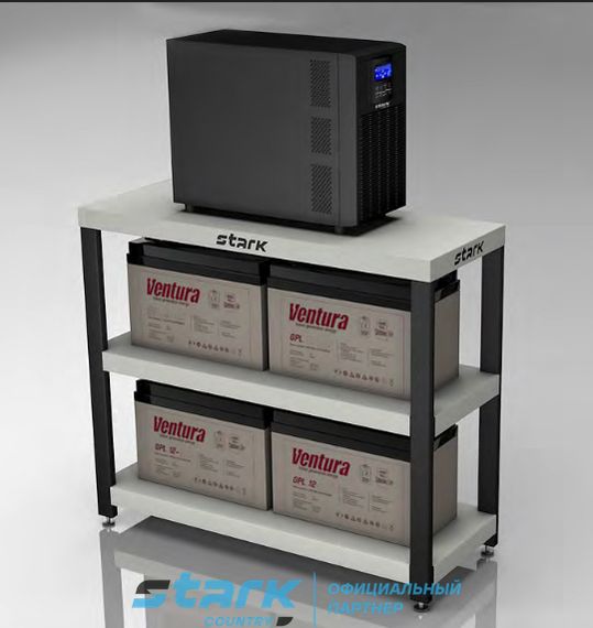Комплект ИБП SC 5000 online + GPL 12-55 х 4 шт. + стеллаж MINI