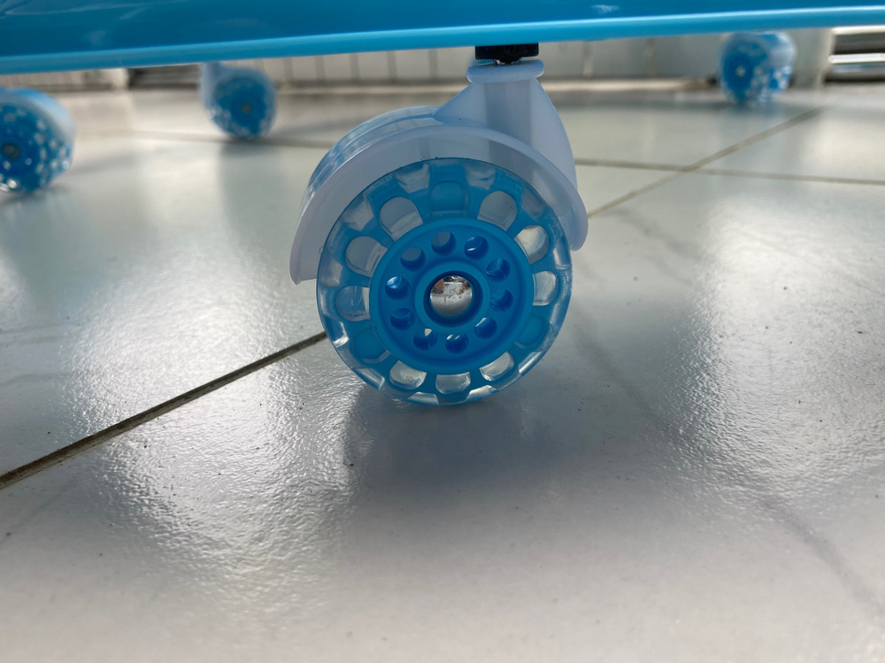 Ходунки детские Farfello арт. 5529 (Голубой, принт линии)