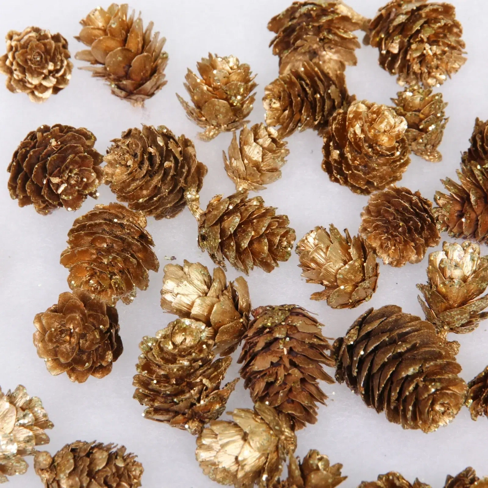 Композиция для декора «Волшебные шишки» (150гр), золото