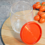 Банка "Cesni" 940мл с красной пластиковой крышкой