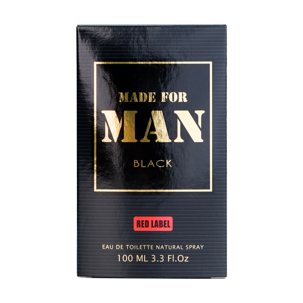 Вода туалетная Made For Man Black (Мейд Фо Мен Блэк) - 100ml for men