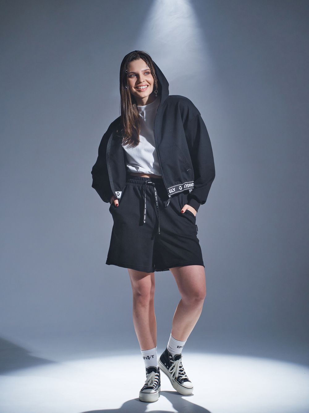 Шорты "Уголь" унисекс