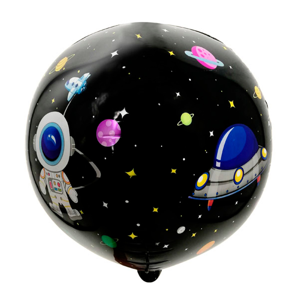 Шар Сфера 4D Космос 24"/60см с гелием