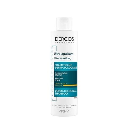 Vichy Dercos Успокаивающий шампунь-уход для сухих волос, 200 мл