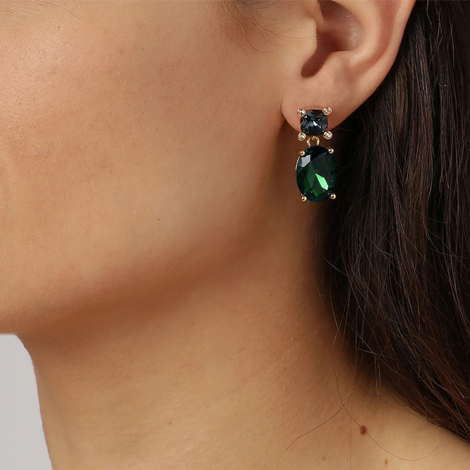 Серьги Dyrberg Kern ANTONIA SG GREEN 390058