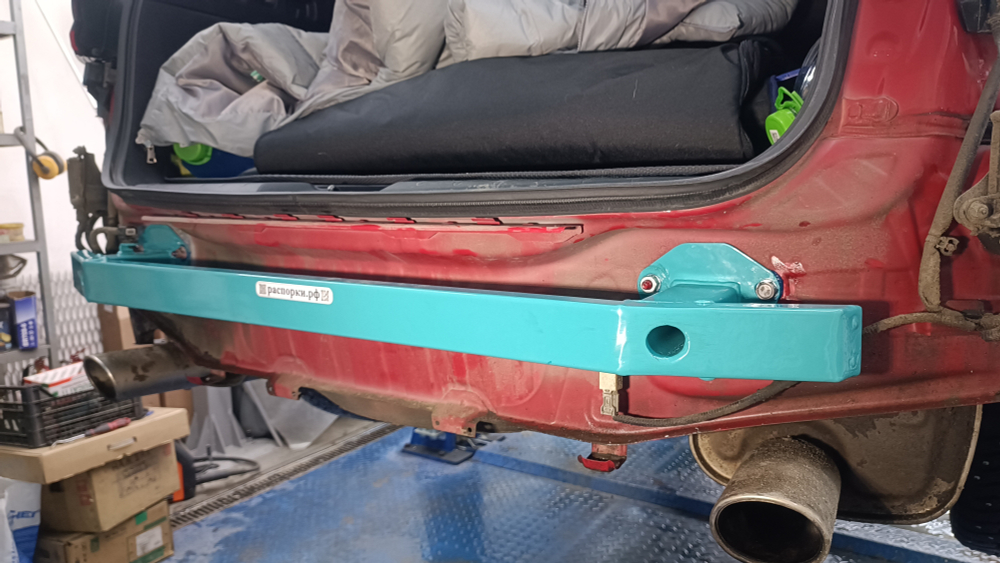 Усилитель задних лонжеронов (усилитель заднего бампера) Subaru Levorg 2 (ПОД ЗАКАЗ) (VN)