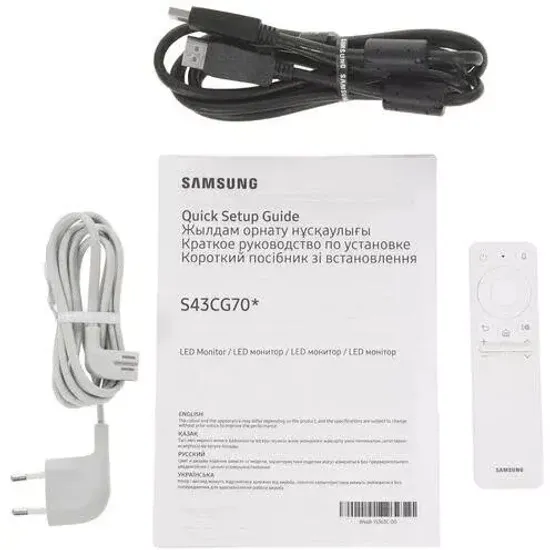 43" Монитор Samsung Odyssey Neo G7 S43CG700NI, 3840x2160, 144 Гц, *VA, белый