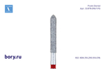 Бор алмазный красный Frank Dental типа FG - D.879.016.F.FG