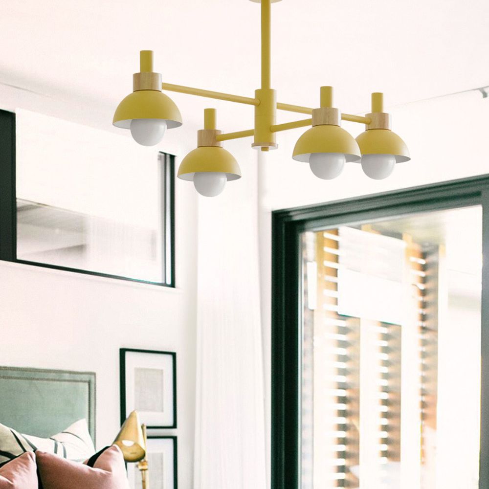 Люстра На Штанге Fanta A 8 Lights Yellow By Imperiumloft