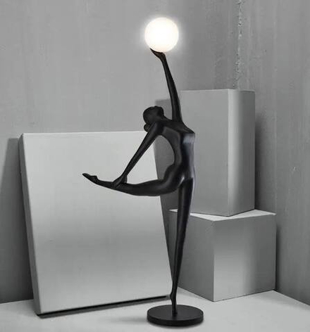 Floor design lamp Delamp Ballerine by Man Carries