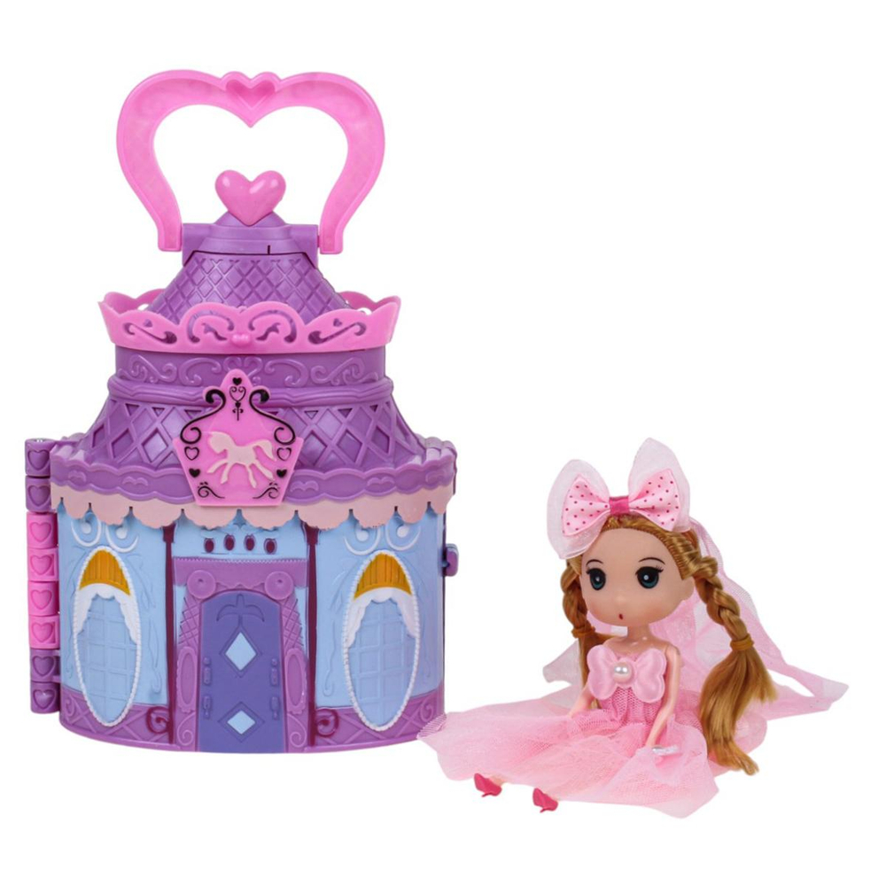 Дом для куклы с куклой, коробка 5517-A