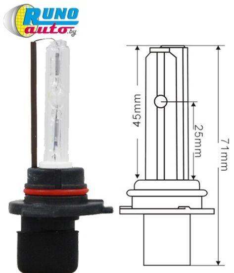 Лампа ксеноновая HB3 (AMP)