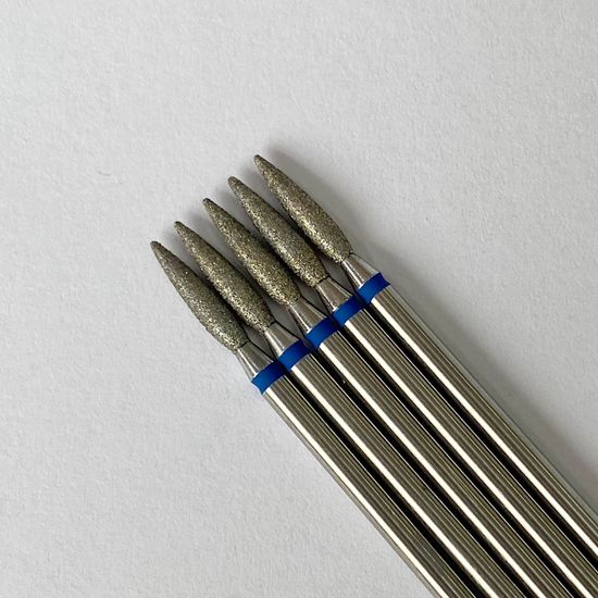 Алмазная насадка синяя насечка, Казань КМИЗ