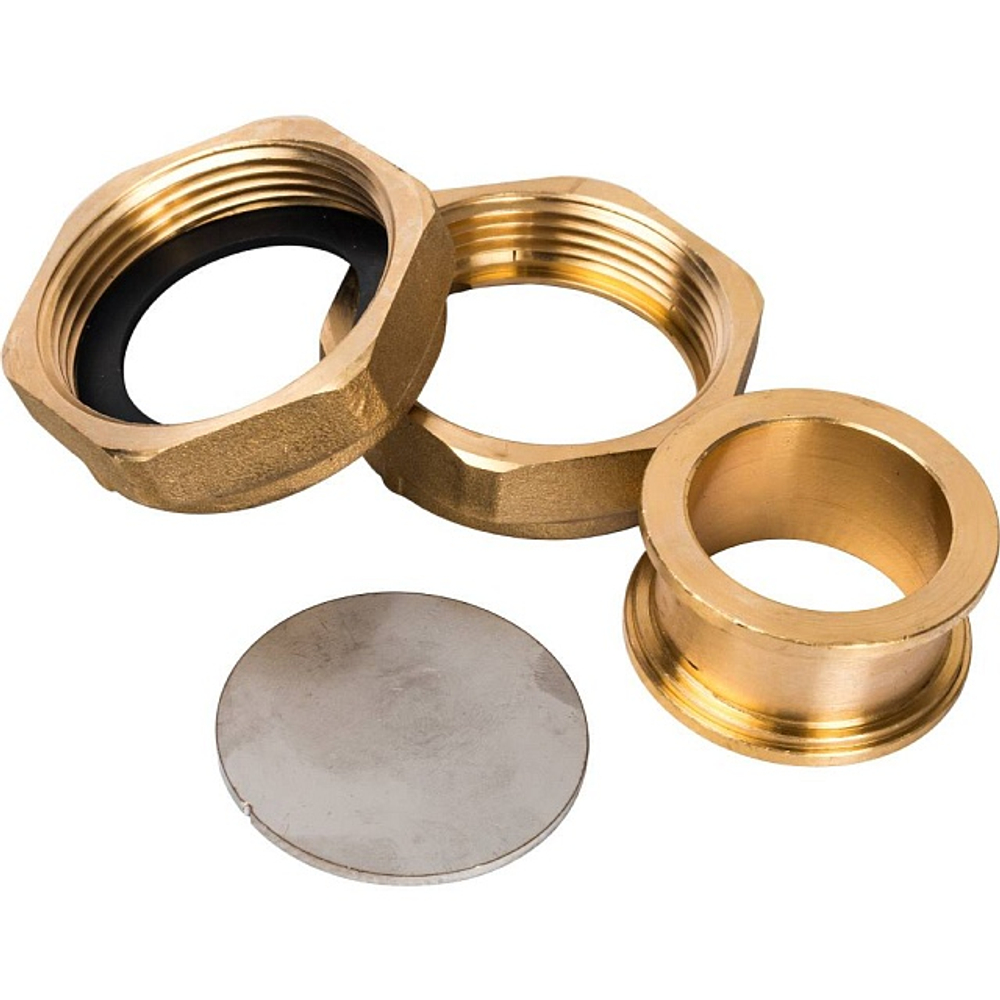 Коллектор котельной разводки STOUT DN25 - 1"1/2 на 2+1 контур 1"1/2 (черная сталь)