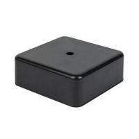 Коробка распределительная ОП IEK 75х75х28 мм черная