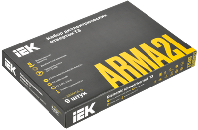 ARMA2L 5 Набор отверток диэлектрических Т3 9шт IEK