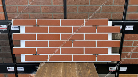 Клинкерная фасадная термопанель Paradyz Natural Rosa Duro ППС