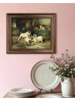 Картина интерьерная на холсте в раме 25*31 см