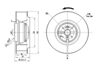 Мотор-колесо AB190R5-92-14