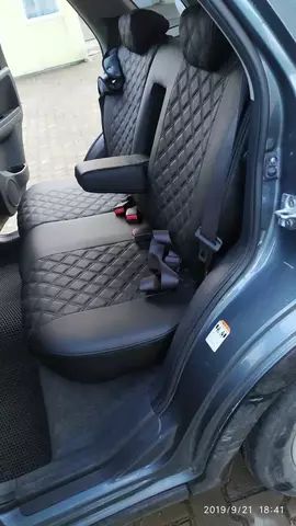 Авточехлы правый руль на 3 ряда (на заказ)