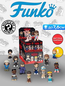Фигурка Funko Mystery Minis Stranger Things S4 1 штука (из 12) 62401 / Фигурка Фанко Мистери Минис по мотивам сериала "Очень странные дела", Случайная