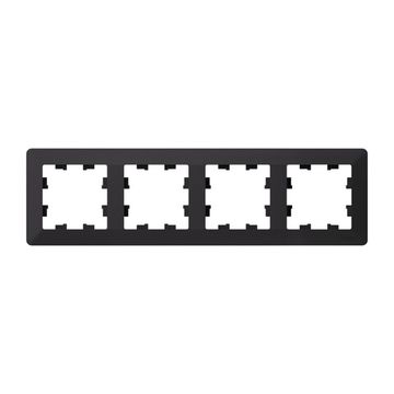 Рамка 4-м AtlasDesign Air карбон/дым. черн. SE ATN221004