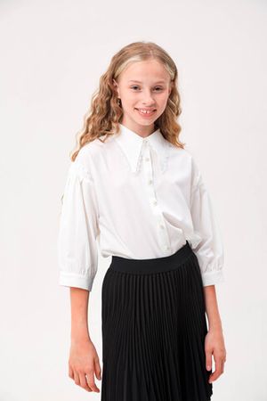 Блуза с длинным рукавом для девочки DELORAS C63164