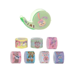 Канцелярский набор Basir с декоративным скотчем и диспенсером, серия "Зайчата"