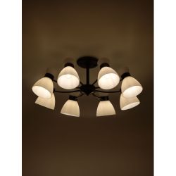 Люстра Rivoli Aemilia 9185-308 8хЕ27 60 Вт модерн | Лайт