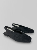 Мюли Bai Sen Q298-13 замшевые однотонные с фиксированной пяткой