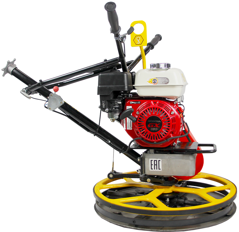 Затирочная машина ВПК БЗМ-600 бензиновая - [600 мм / 4,3 кВт / Honda GP200]