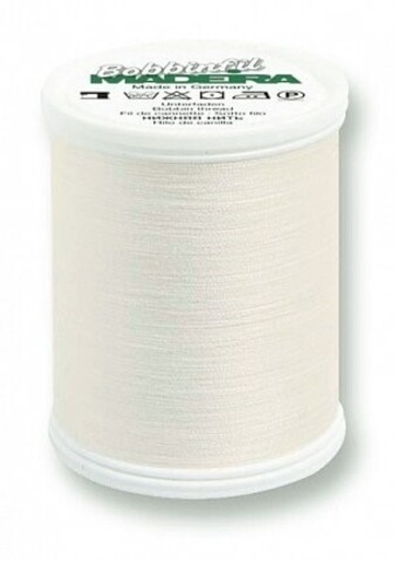 Нитки вышивальные Madeira Bobbinfil № 80 1000м, col.1001 бежевый