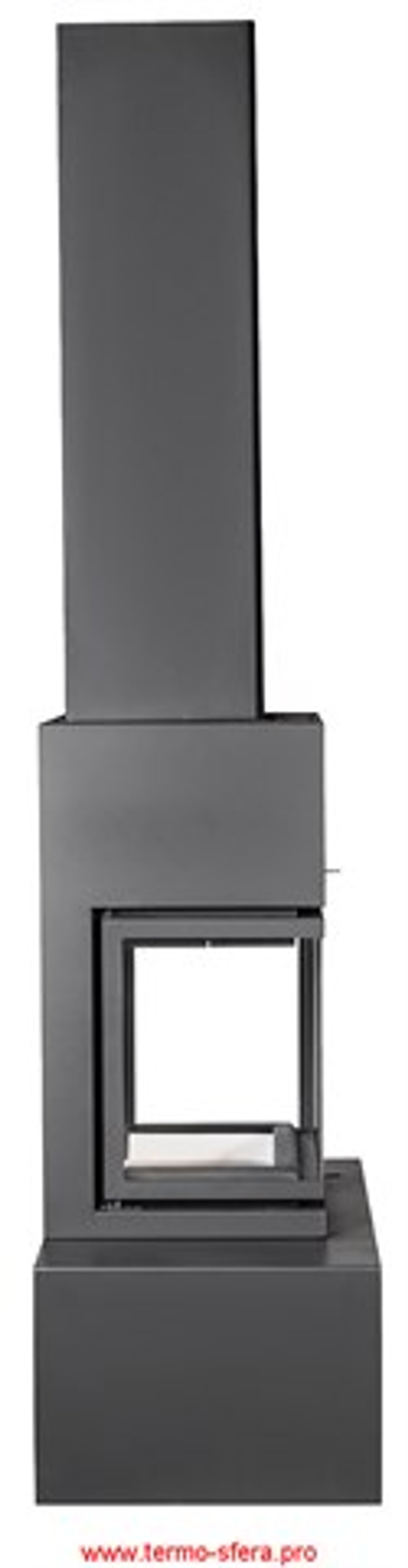 Камин МАДРИД на дровнике Гигант центральный подовый