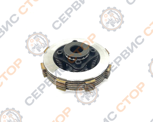 Муфта сцепления в сборе 178/186F шлиц 25 мм 8 лепестков 120мм культиватора/мотоблока