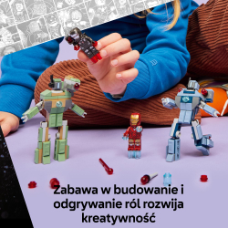 LEGO Marvel Super Heroes - Железный Человек и Военная Машина против дронов Хаммера 76320