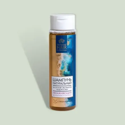Шампунь увлажняющий с экстрактами водорослей для нормальных и сухих волос