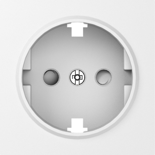 Накладка для розетки Schuko с заземлением, со шторками 16A 250 В~, серия A07