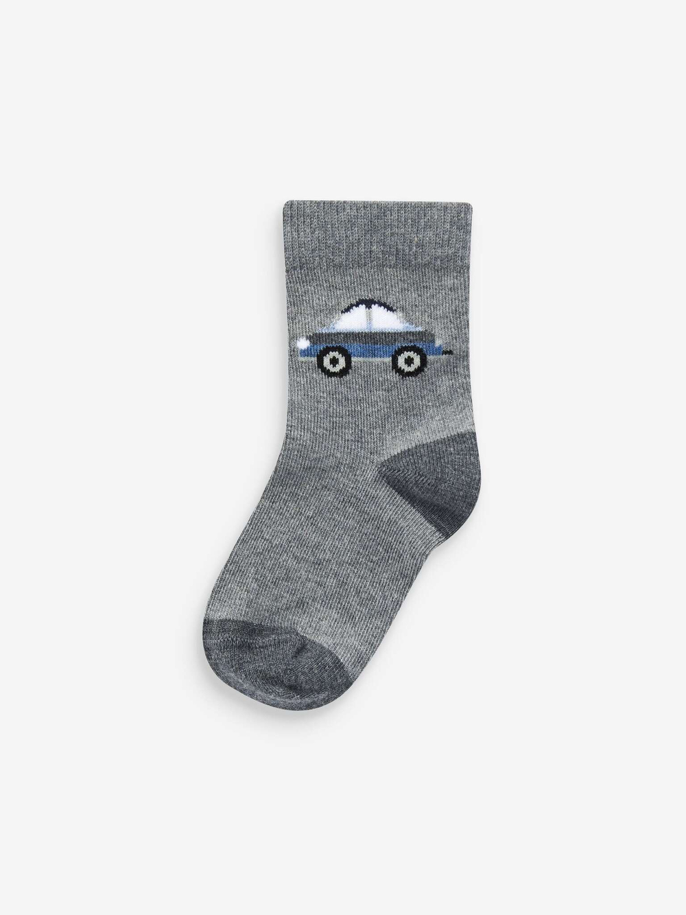 Носки хлопковые для мальчика Next T94-267, 7 шт., Серый, Синий