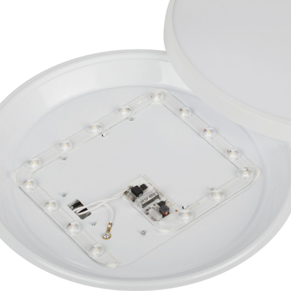 Светильник потолочный светодиодный ЭРА Классик без ДУ SPB-6 Slim Base WH 24W -5K | Светильники SPB-6 без ДУ