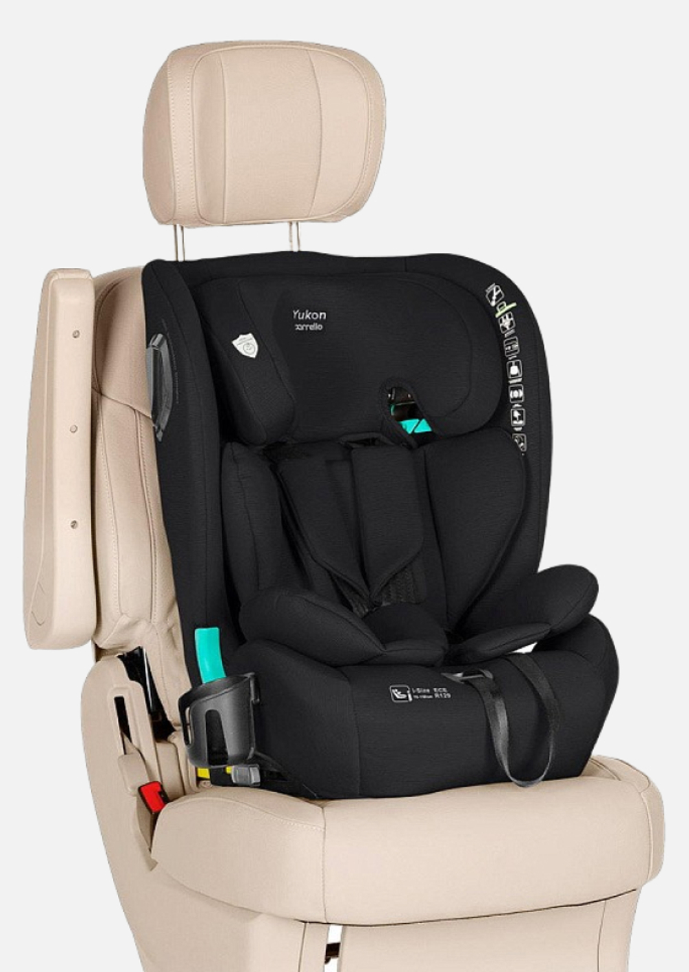 Carrello Автокресло Yukon Midnight Black 9-36 кг