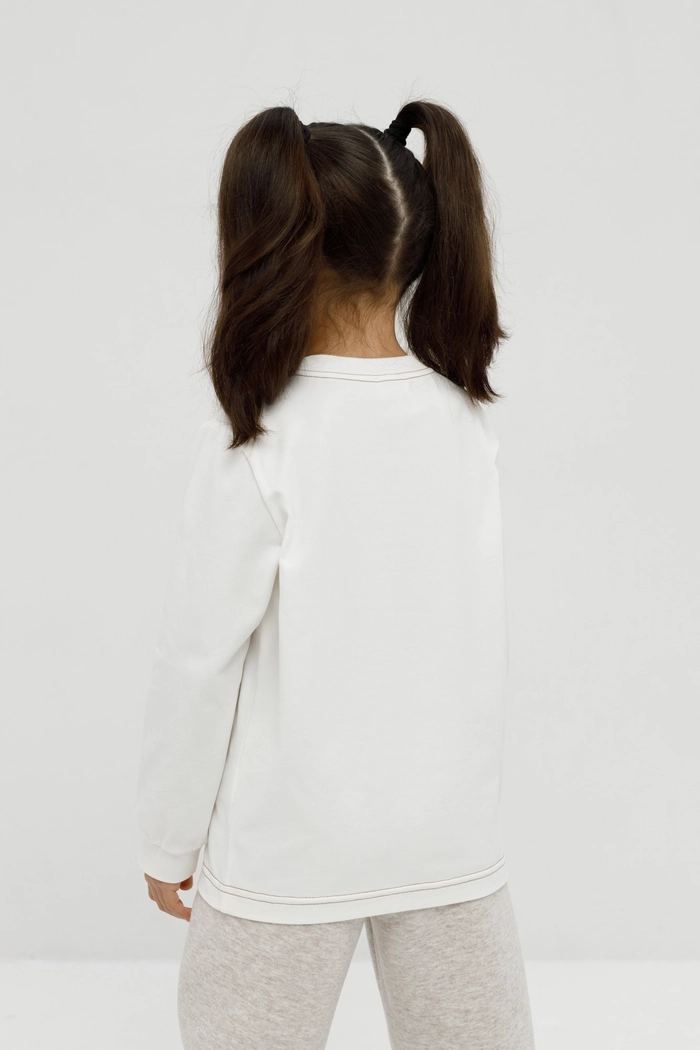 ЛОНГСЛИВ ДЕТСКИЙ ШЕЛТИ МОЛОЧНЫЙ С ПЕЧАТЬЮ