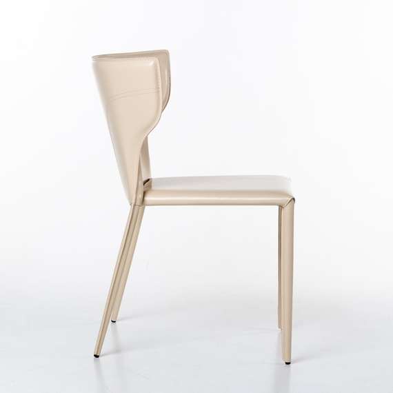 Стул Austin бежевая кожа