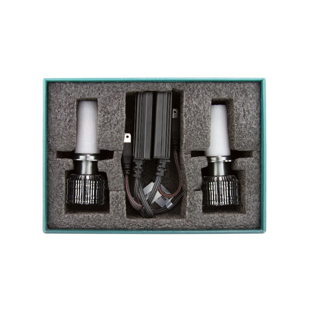 Светодиодные лампы MTF Light H7/H18 Cyber Light PRO 6500lm, 6000K, 12V, 65W (к-т 2 шт.)