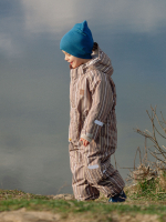 Комбинезон мембранный демисезонный Mjölk Cocoa Stripes, утеплитель 150гр/м2