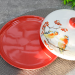 Блюдо для блинов "Птицы на ветке" 23см, Prima collection