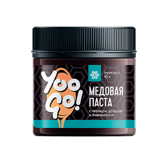 Медовая паста с чабрецом, душицей и боярышником Yoo Gо